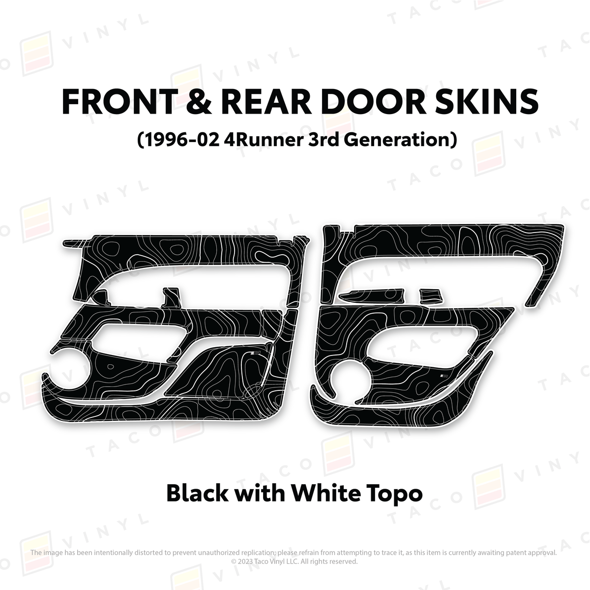 1996-2002 4Runner Door Skins