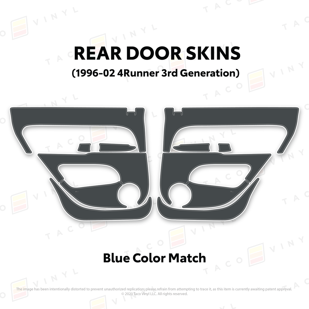 1996-2002 4Runner Door Skins