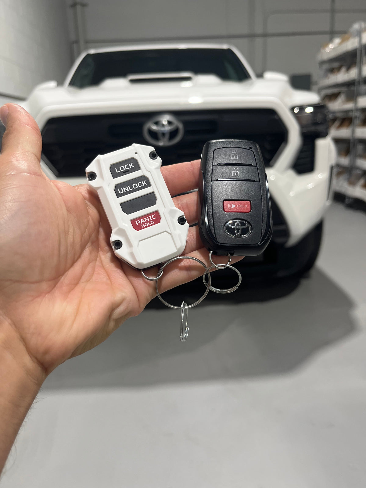 AJT Design injection fob if020 - terra for a 2022+ Toyota Tundra and 2024+ Toyota Tacoma.