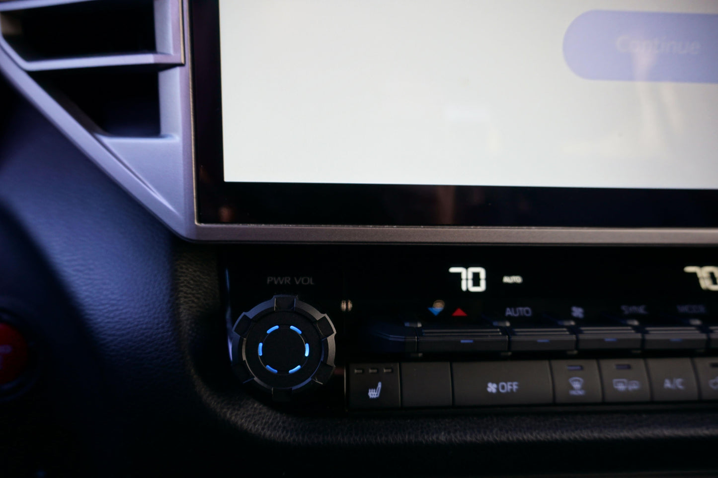 V2 Radio Knob (2022+ Tundra / 2024+ Tacoma / 2025+ 4Runner) - BLACK