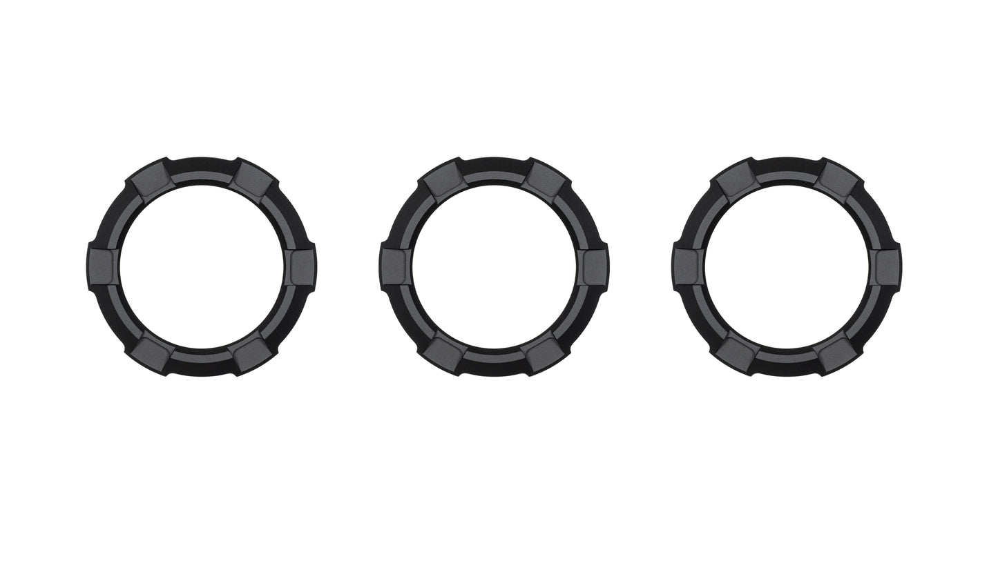 V2 Climate + Drive Mode Knobs (2024+ Tacoma / 2025+ 4Runner) - BLACK