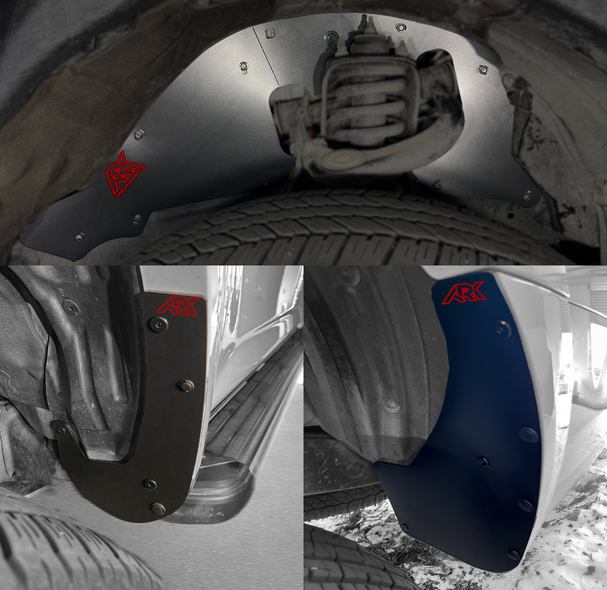 2010-2024 Toyota 4Runner TriXpoly Splash Guards, Mud Flap & Micro Deletes