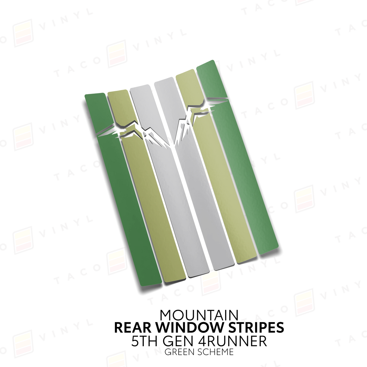 4Runner Rear Window Stripes