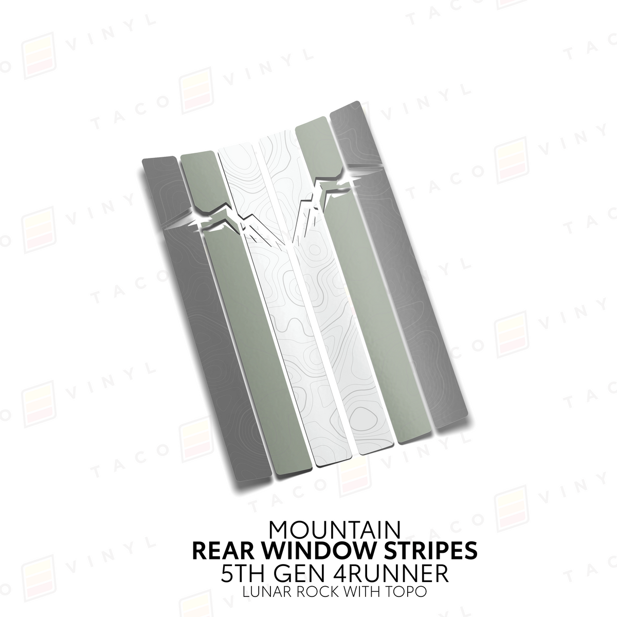 4Runner Rear Window Stripes