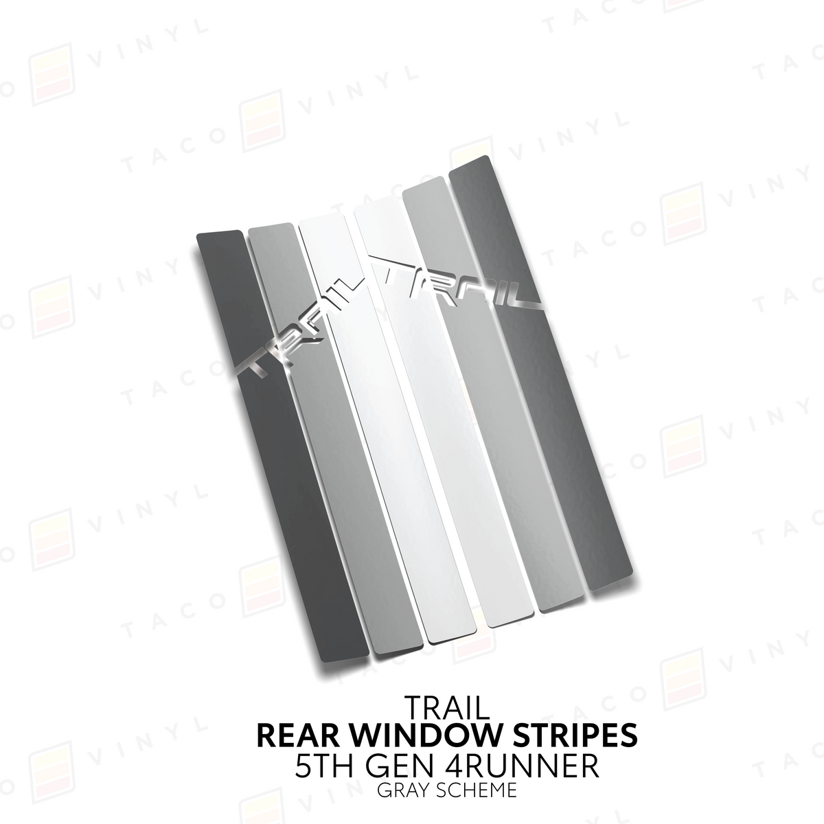 4Runner Rear Window Stripes