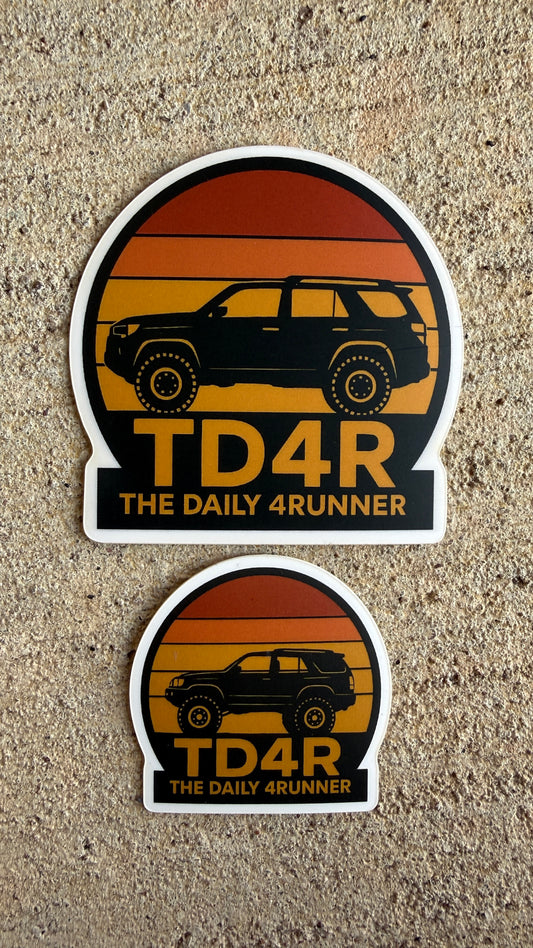 The Daily 4Runner Heritage Sticker Set (3rd & 5th Gen)