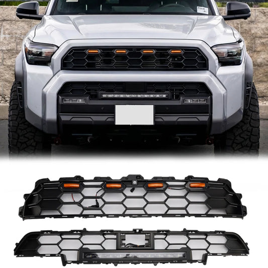2025+ Toyota 4Runner TRD Pro Style Grille w/ Light Bar