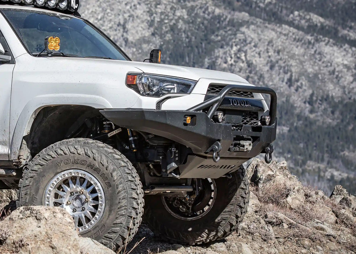 Hi-Lite Overland Toyota 4Runner Front Bumper 5th Gen (2010-2024) [PreRunner Bull Bar]