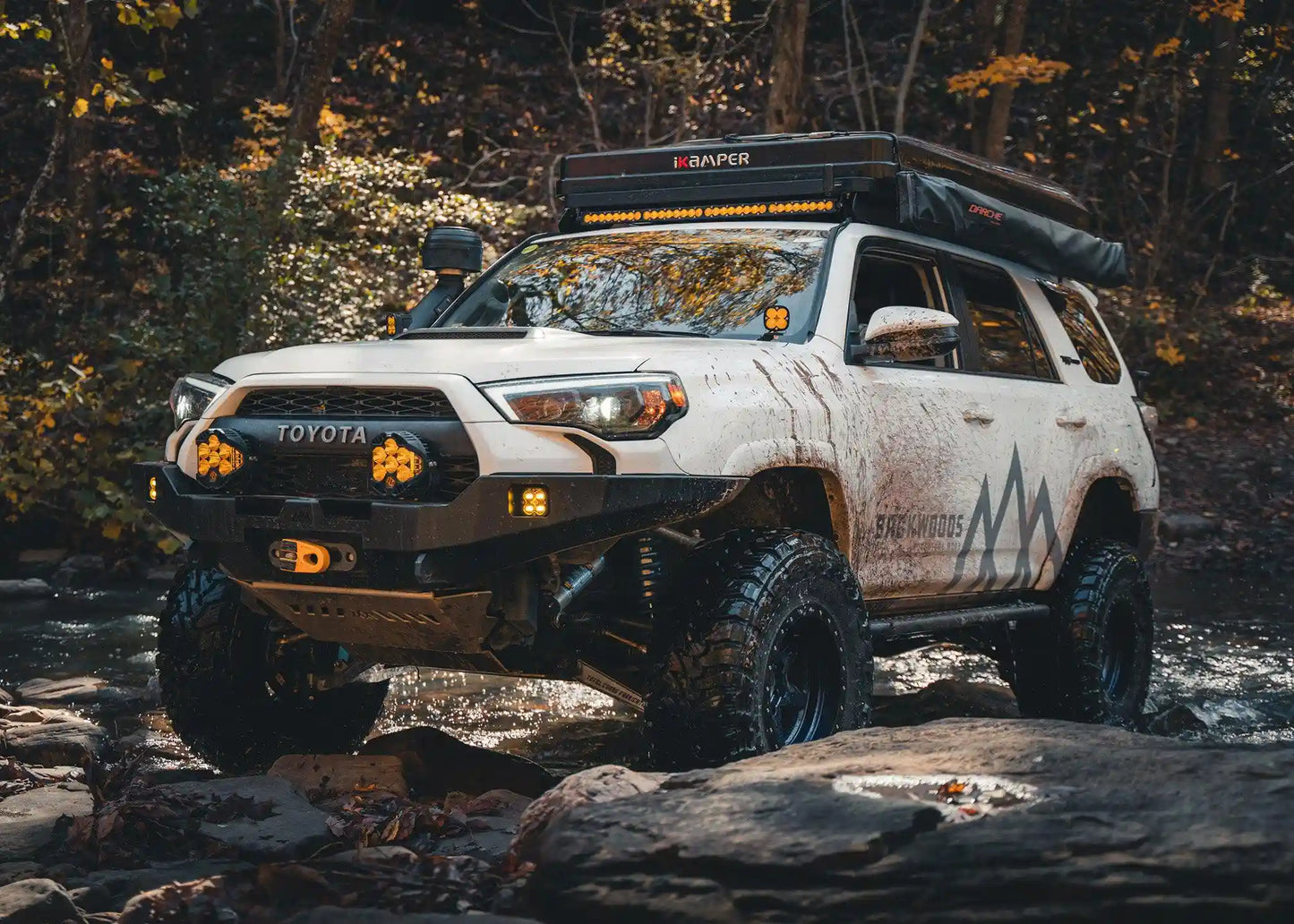 Hi-Lite Overland Toyota 4Runner Front Bumper 5th Gen (2010-2024) [No Bull Bar]