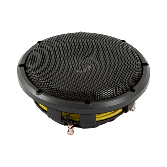 ASW10D4 – 10″ Shallow Mount Dual 4Ω (4Ω+4Ω) Voice Coil Subwoofer