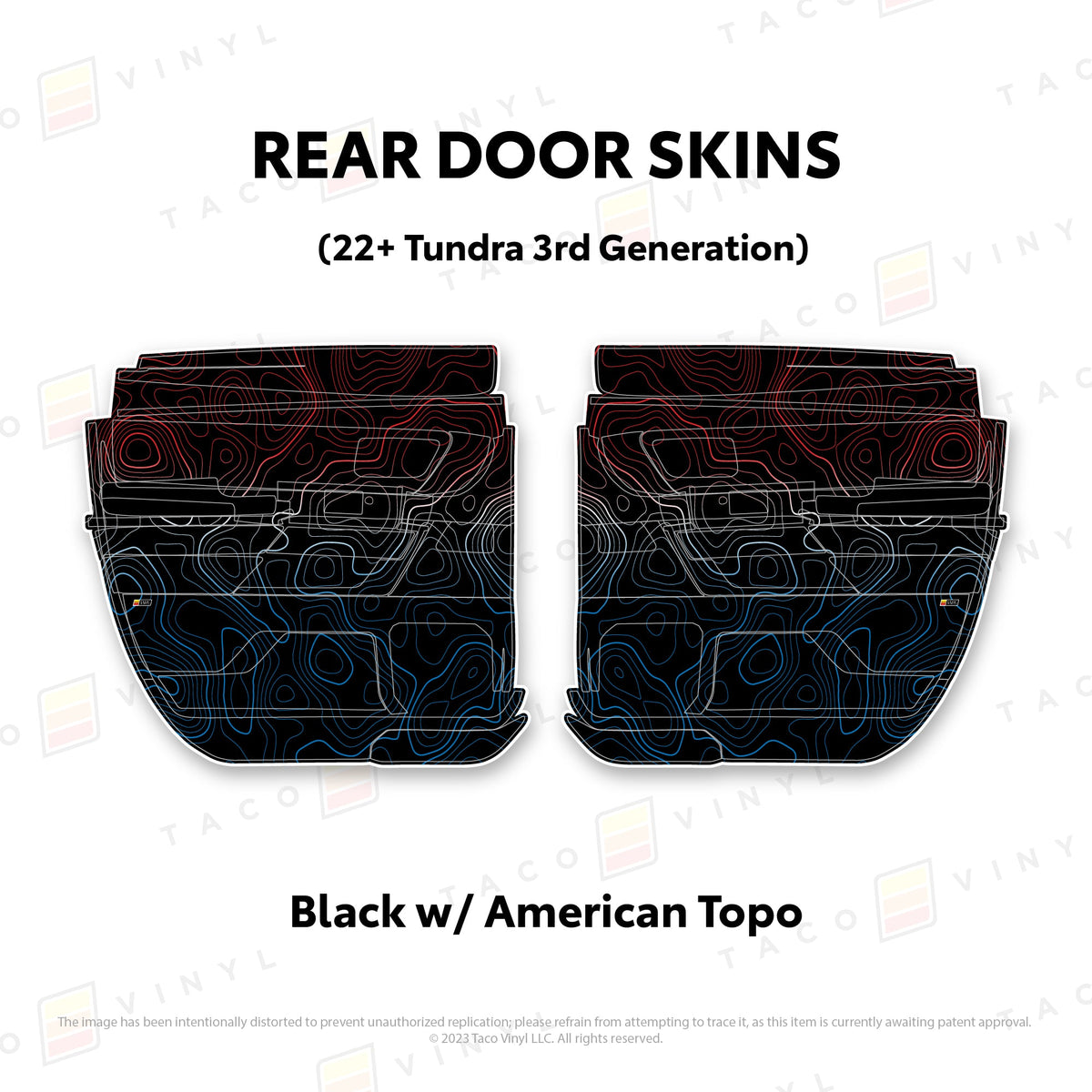 2022+ Tundra Door Skins