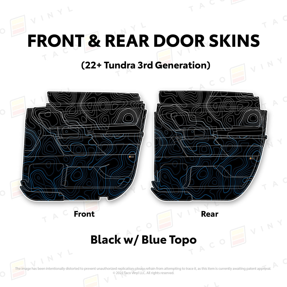 2022+ Tundra Door Skins