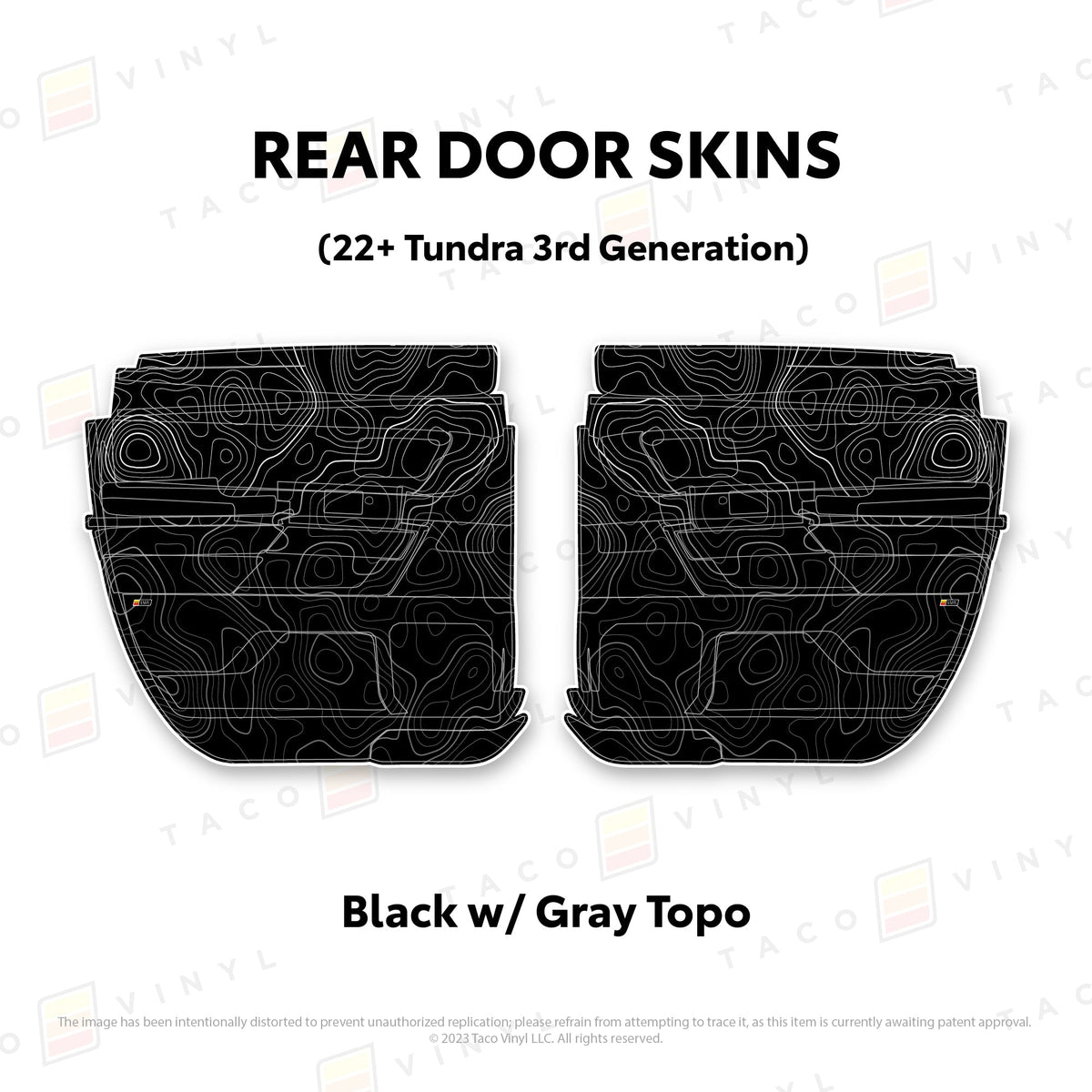 2022+ Tundra Door Skins