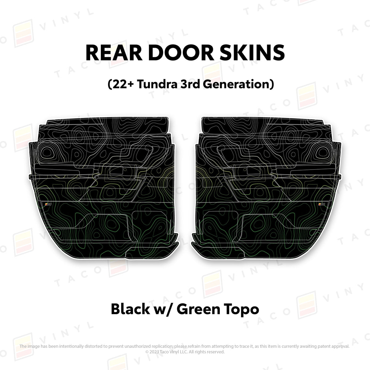 2022+ Tundra Door Skins