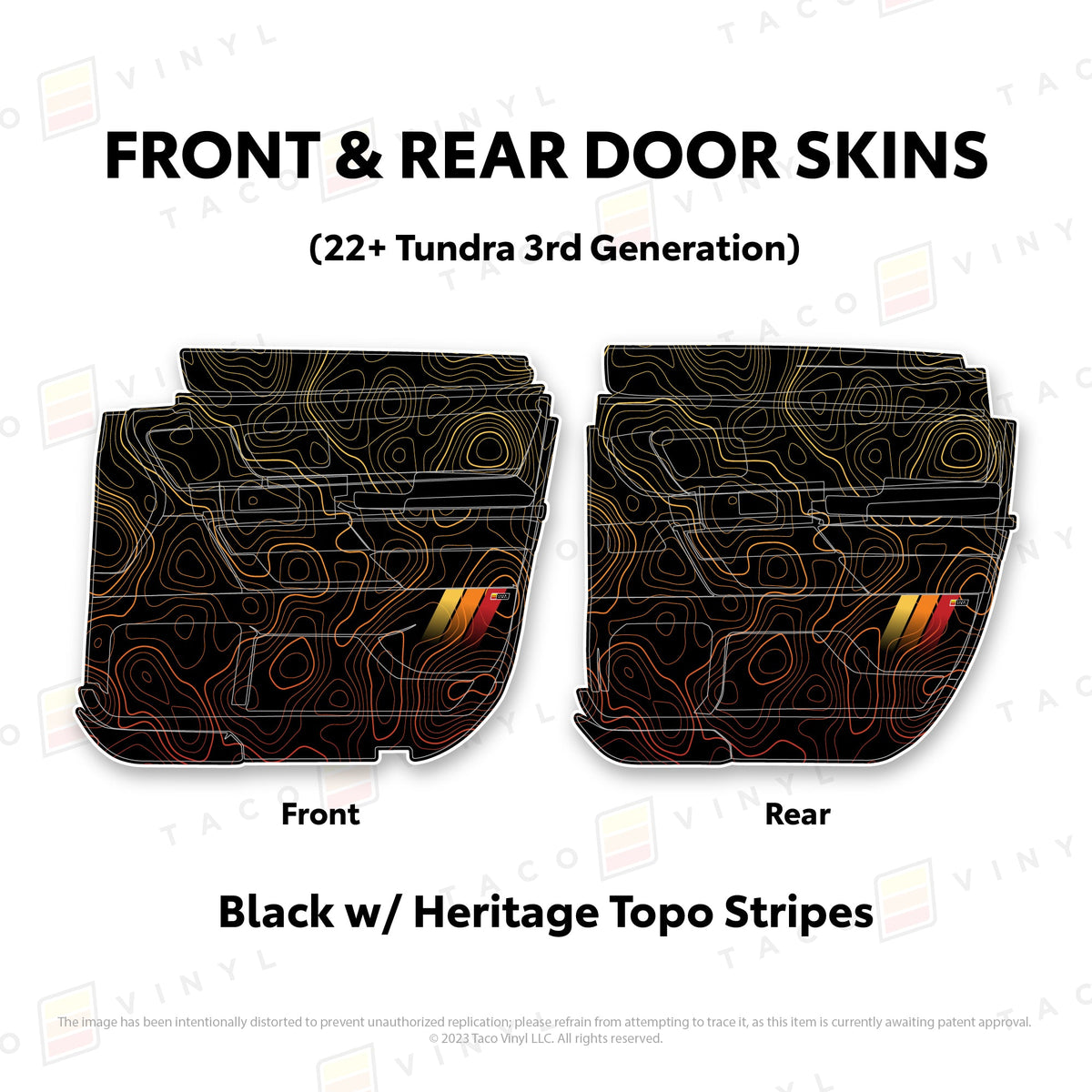 2022+ Tundra Door Skins