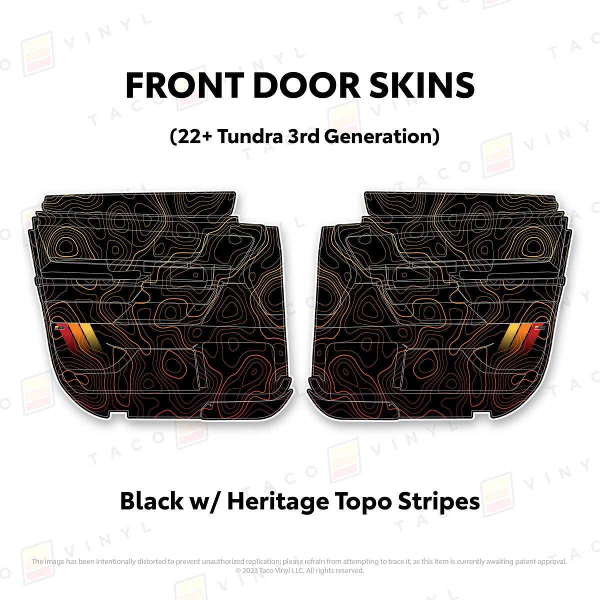 2022+ Tundra Door Skins
