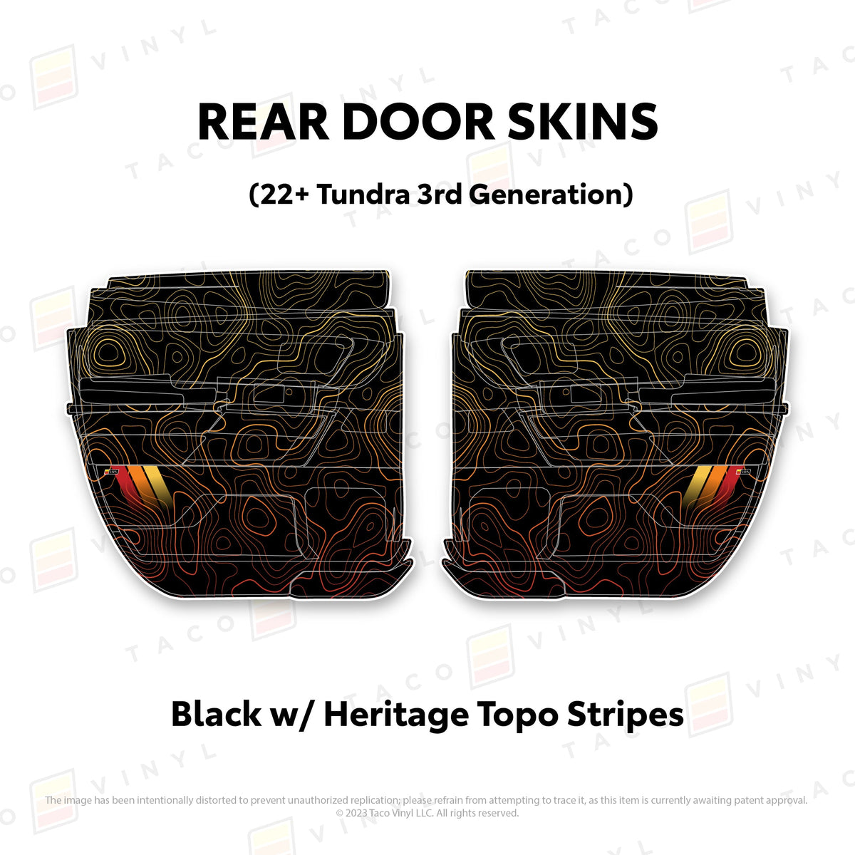 2022+ Tundra Door Skins