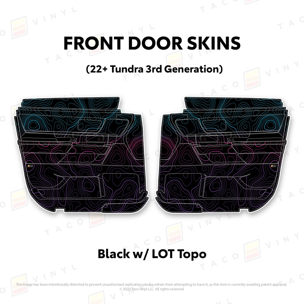 2022+ Tundra Door Skins