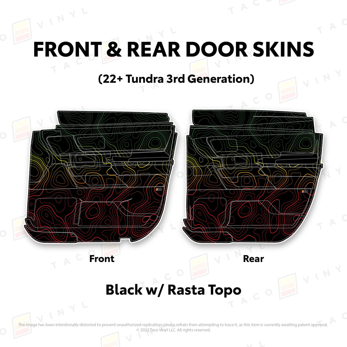 2022+ Tundra Door Skins