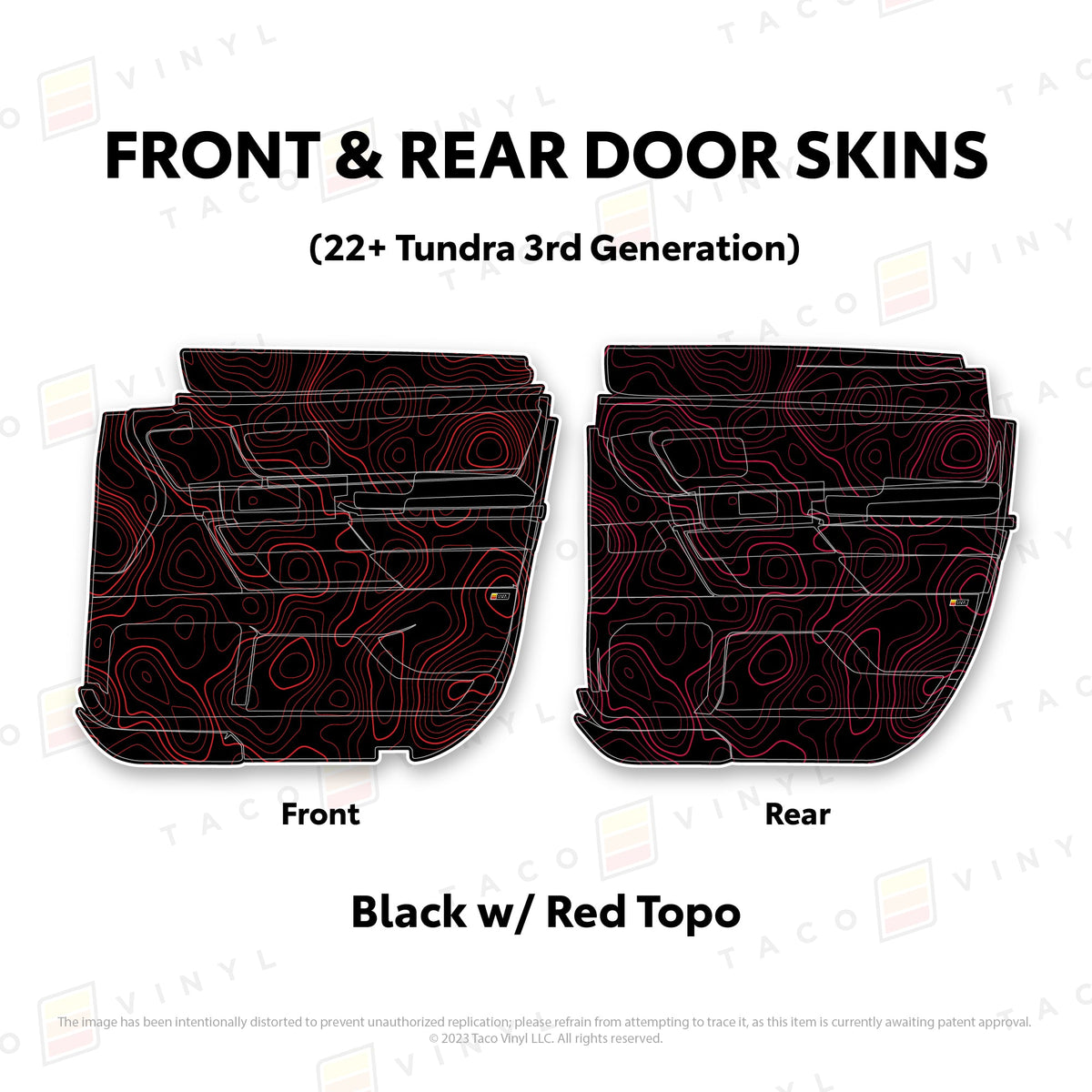 2022+ Tundra Door Skins