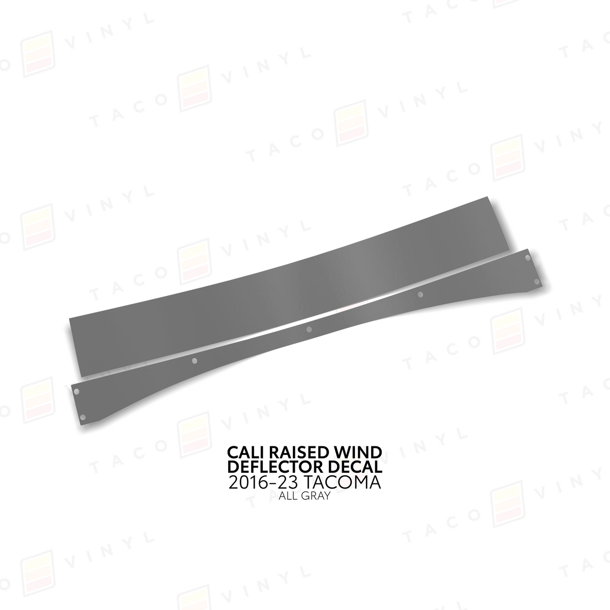 Cali Raised Wind Deflector Decal