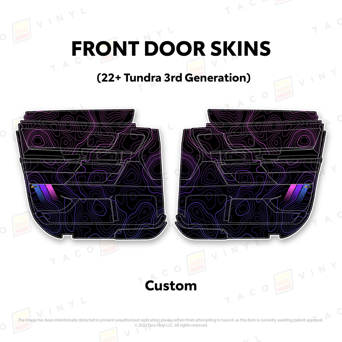 2022+ Tundra Door Skins