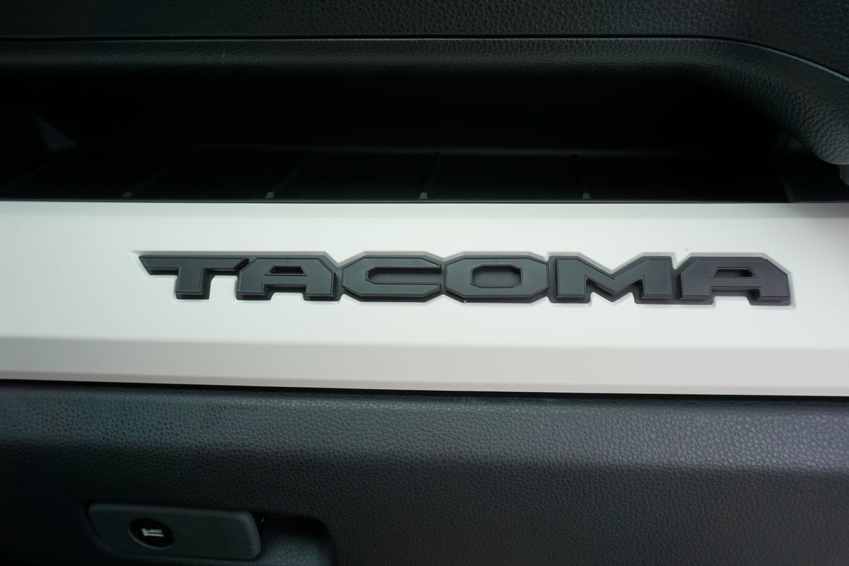 Glovebox Letters (2024+ Tacoma) - MUDBATH