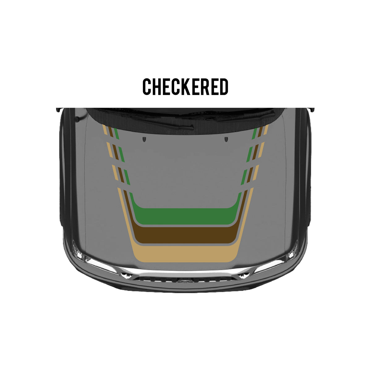 2001-04 Tacoma Checkered Stripe Kit