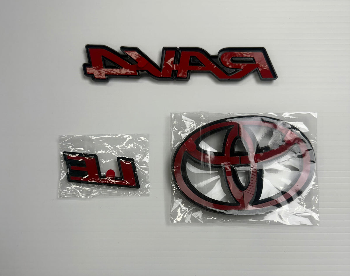 Plastic Overlays for 2019-24 Rav4