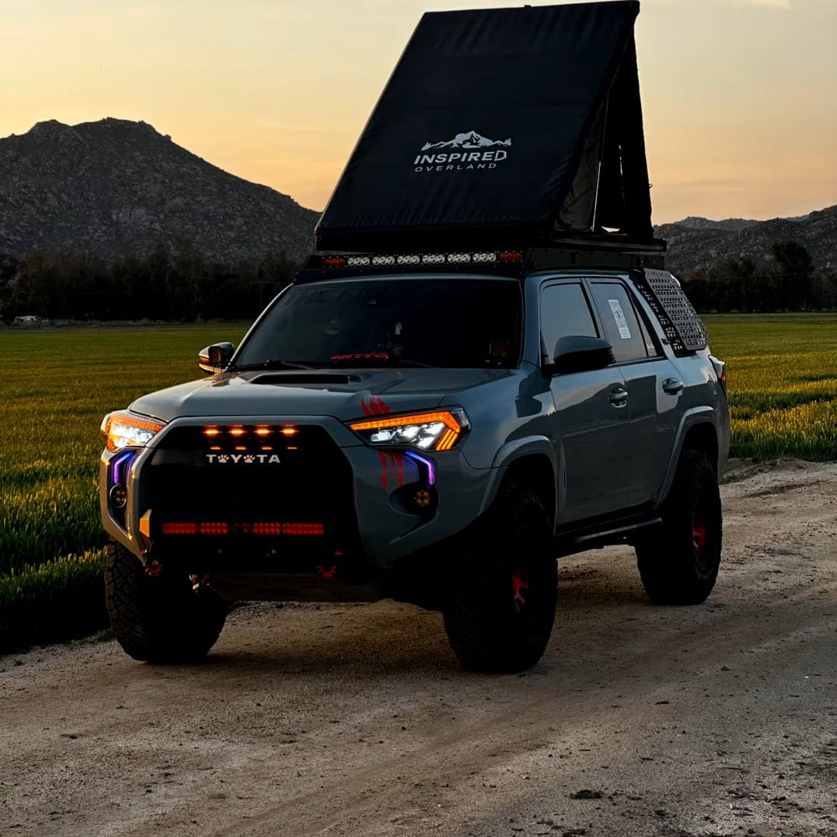 Aspire LED DRL Fog Light Fang Bezel Kit | 4Runner (2014–2024)