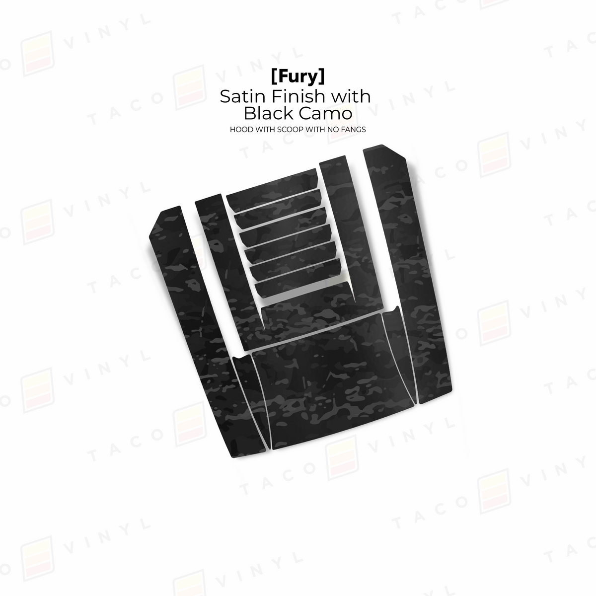 2024+ Tacoma/2025+ 4Runner Fury Hood Scoop Stamp