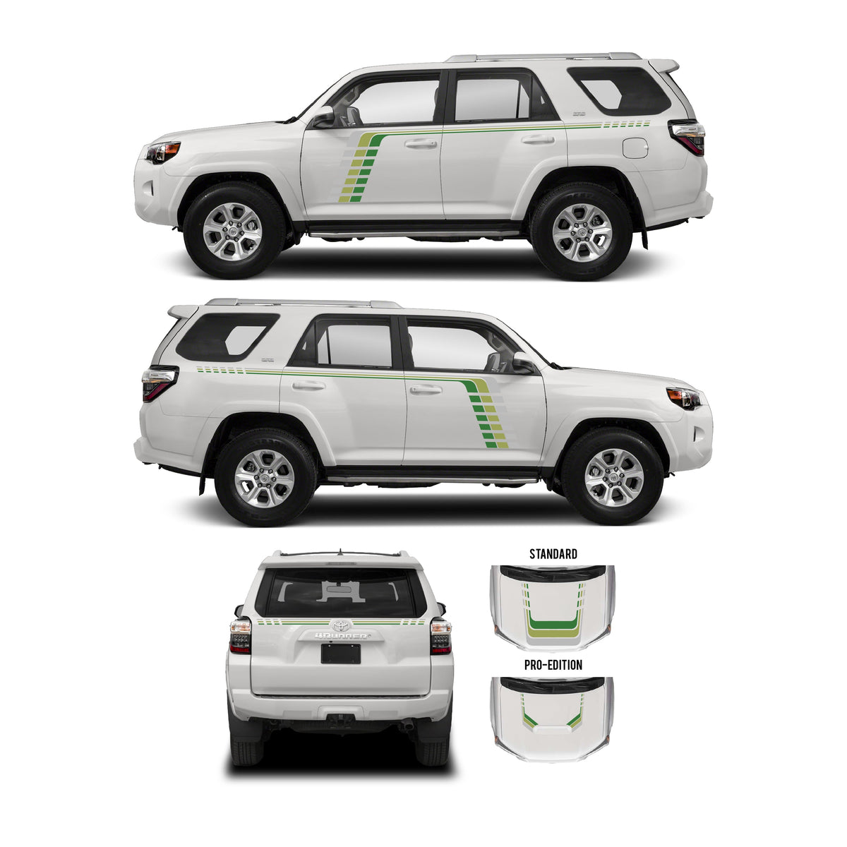 2010-2024 4Runner Checkered Stripe Kit