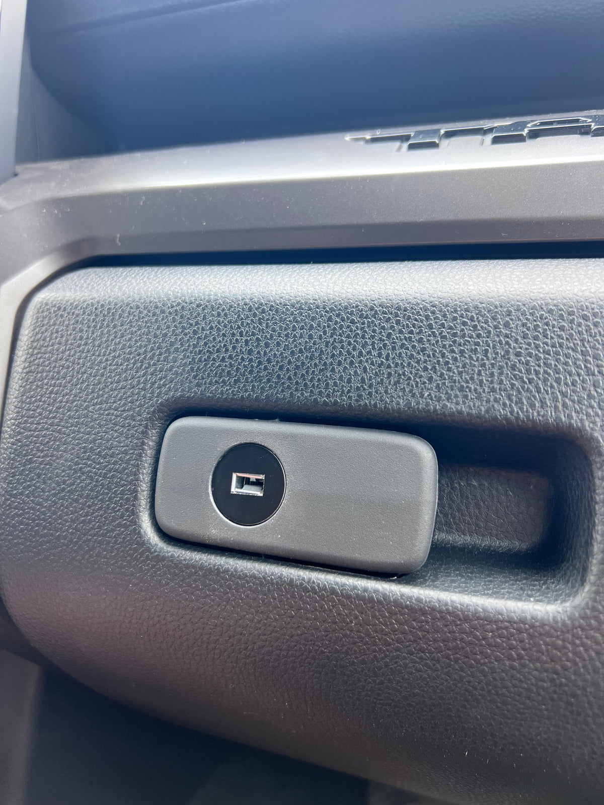 Glove Box Key Blackout
