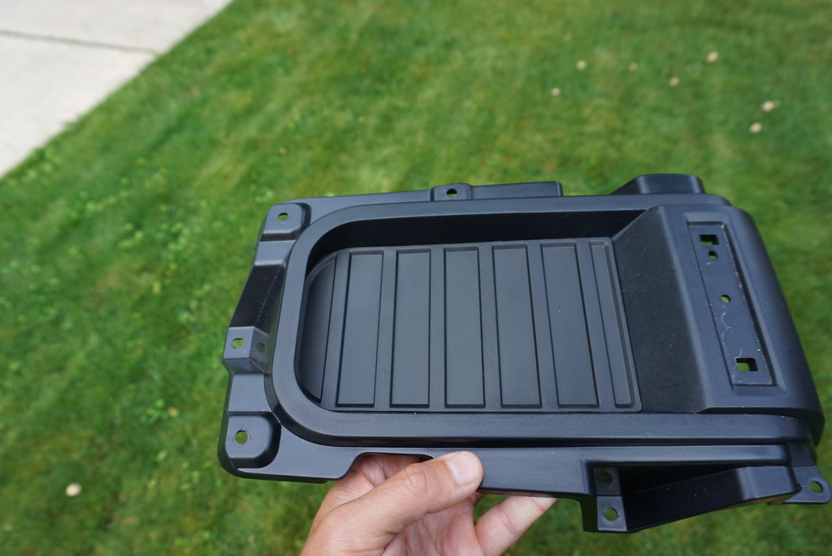 Center Console Tray Liner 3PC (2014-2021 Tundra) - BLACK