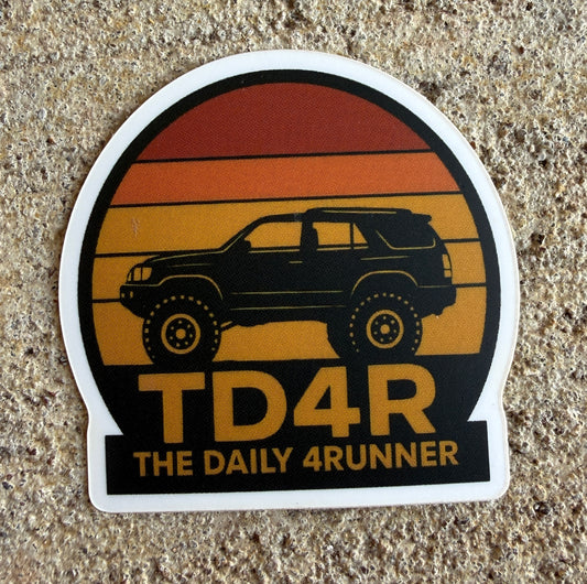 The Daily 4Runner Heritage 3rd Gen Sticker
