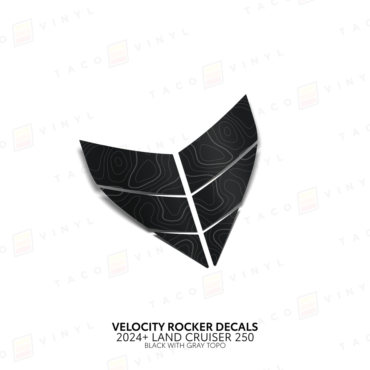 2024+ Land Cruiser 250 Velocity Lower Rocker Decals
