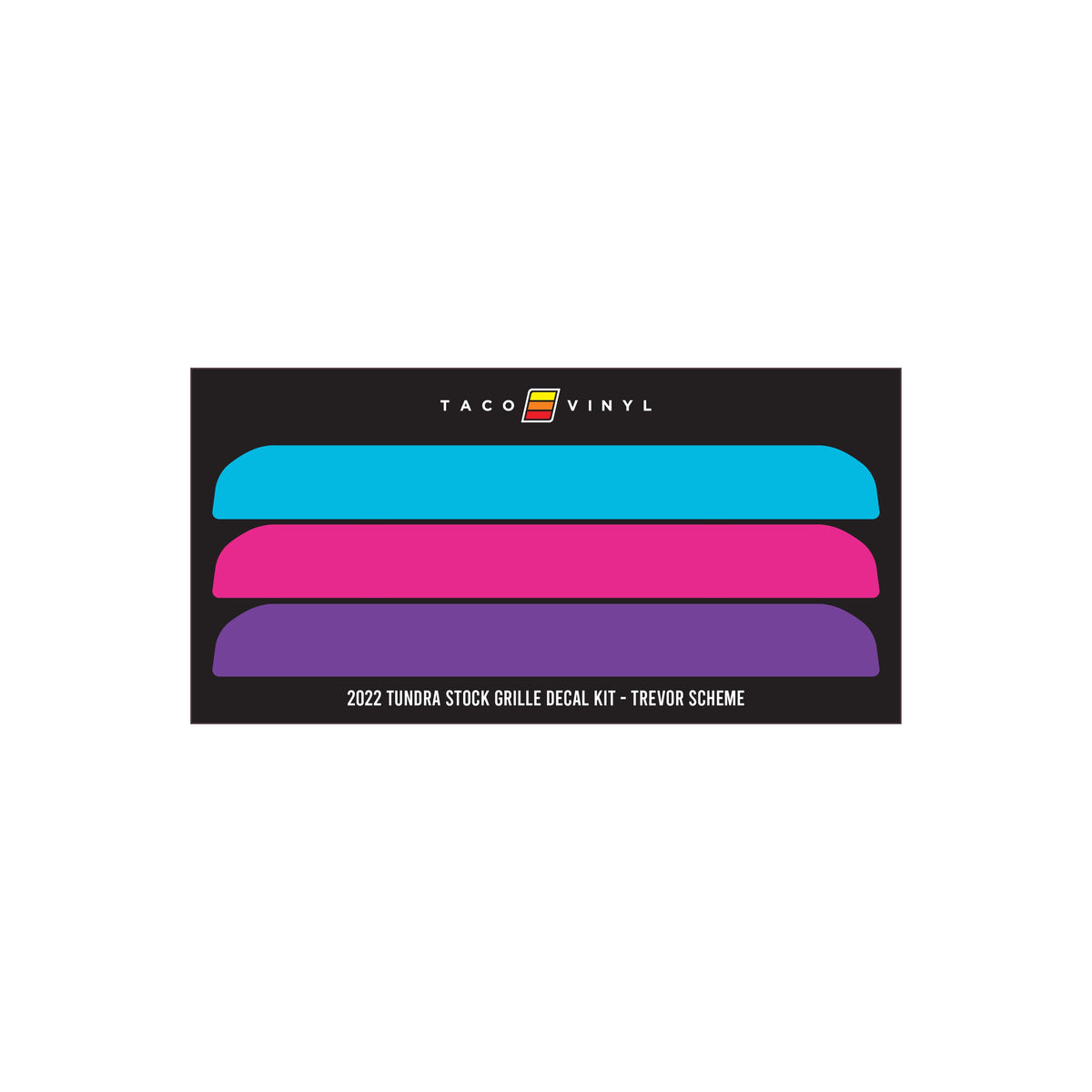 2022+ Tundra Offroad Grille Decal