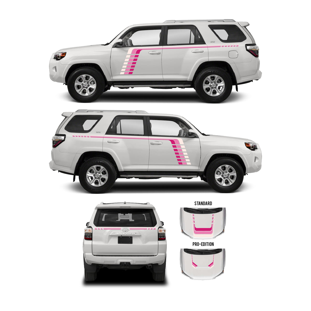 2010-2024 4Runner Checkered Stripe Kit