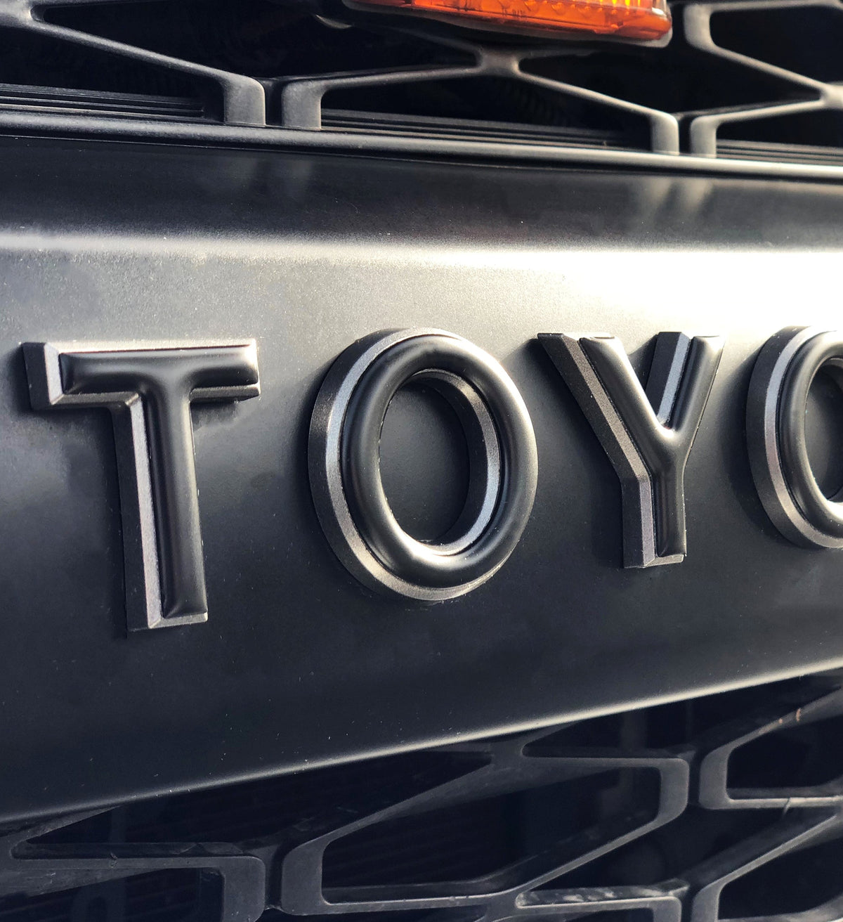 Grille Letter Overlays Fits 2010-2024 Toyota 4Runner