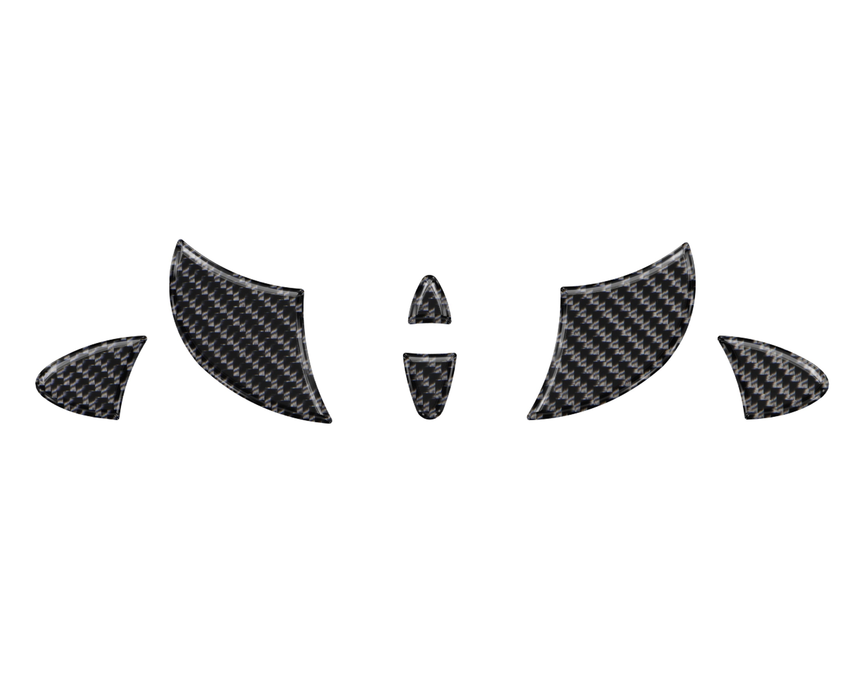 TUFSKINZ exterior emblem inserts for 2014-2024 Toyota 4Runner
