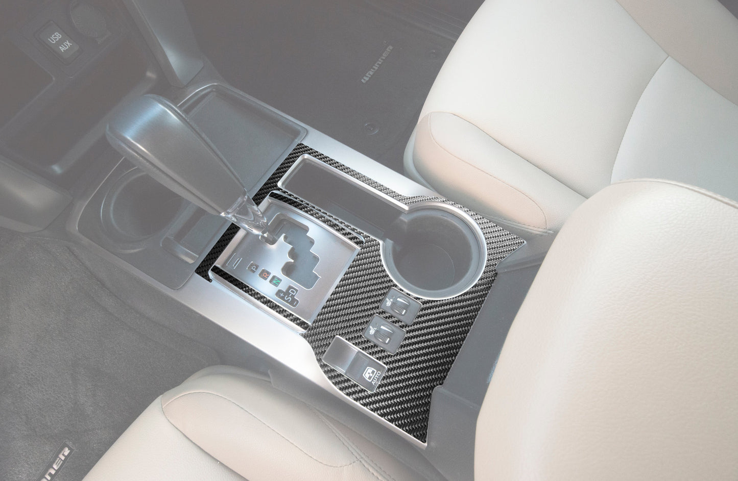Tufskinz Transmission Console Accent Trim | 4Runner (2014–2024)