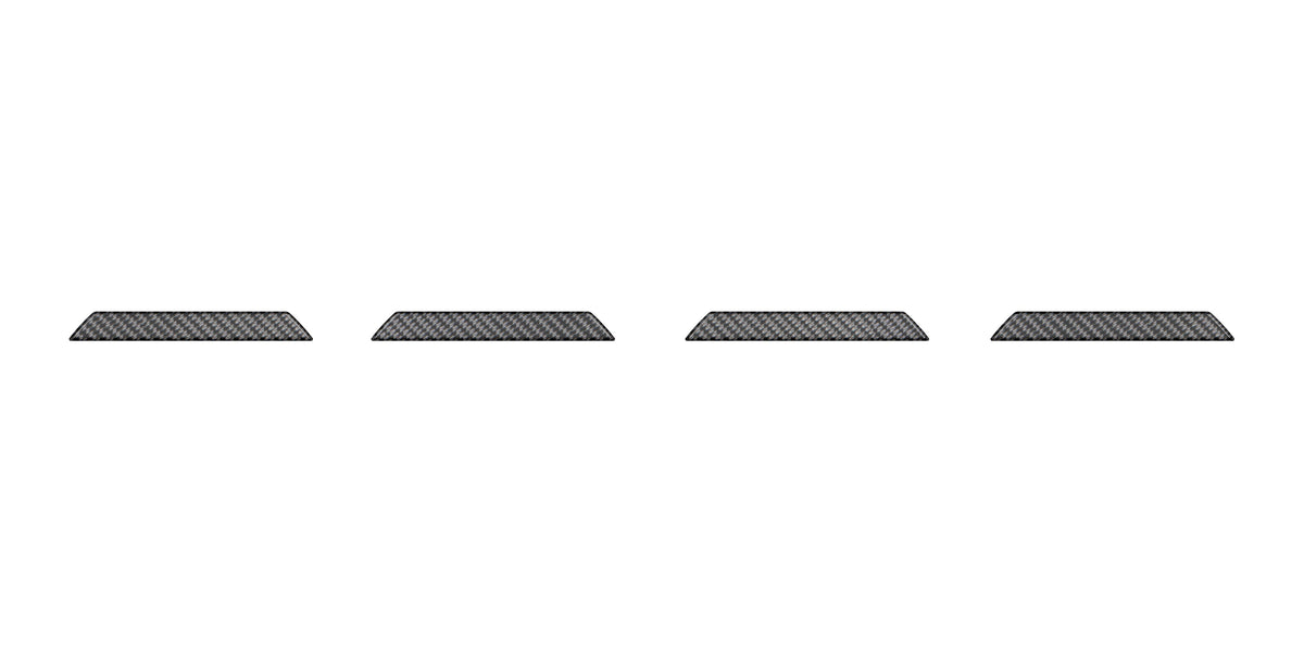 Lower Front Bumper Line Inserts - Fits 2025+ Toyota 4Runner