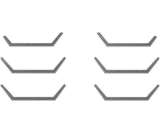 TRD Grille Line Accent Trim Fits 2025-2027 Toyota 4runner