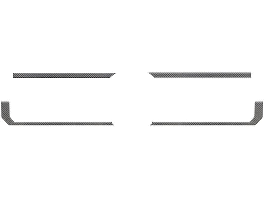 Front Grille Line Accent Trim Fits 2025-2026 Toyota 4Runner