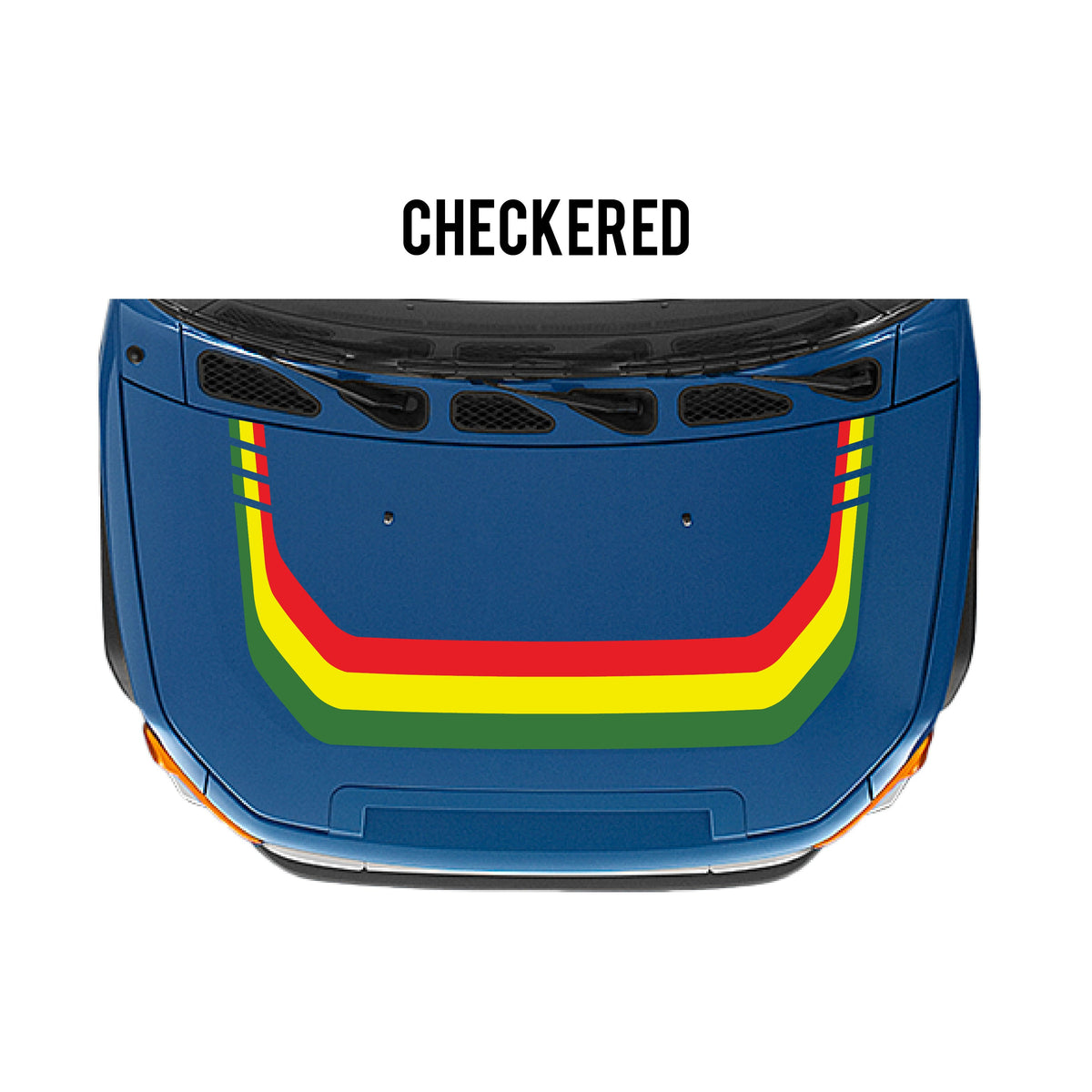 2007-14 FJ Cruiser Checkered Stripe Kit