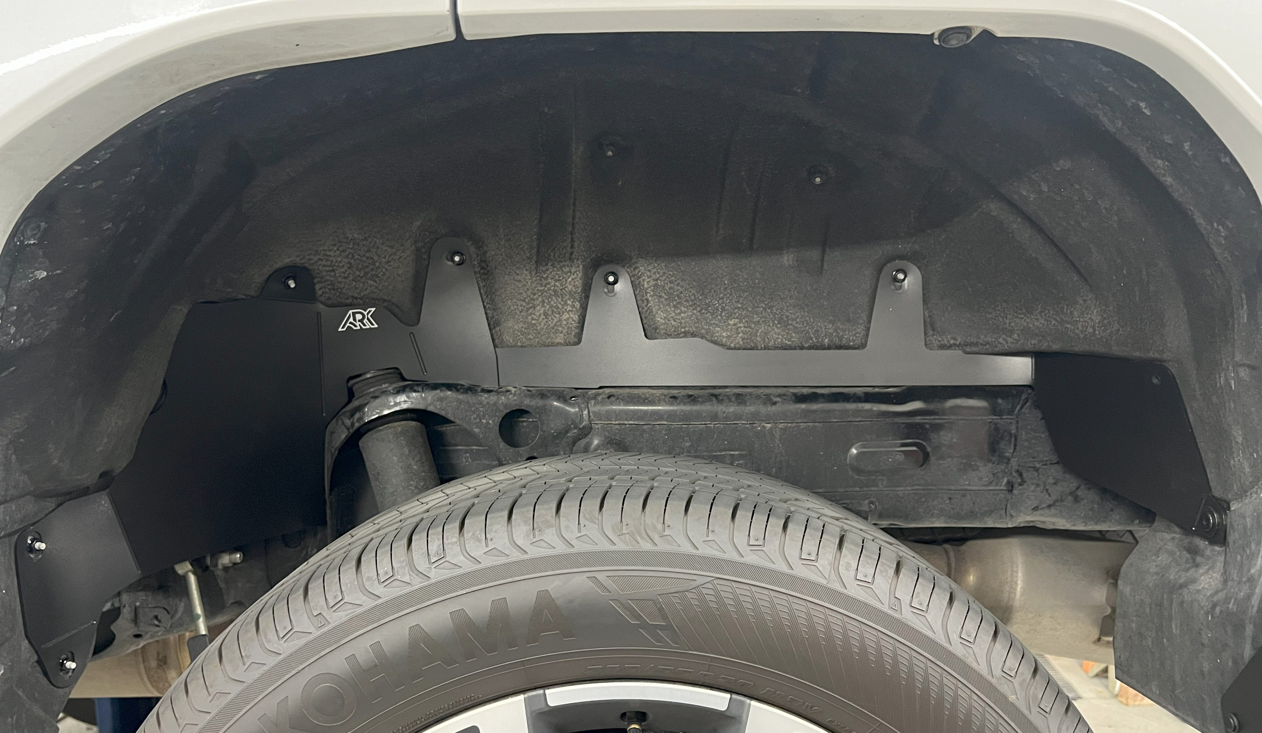 Ark TriXPoly rear splash guards for a 2025–2026 sixth-generation Toyota 4Runner.