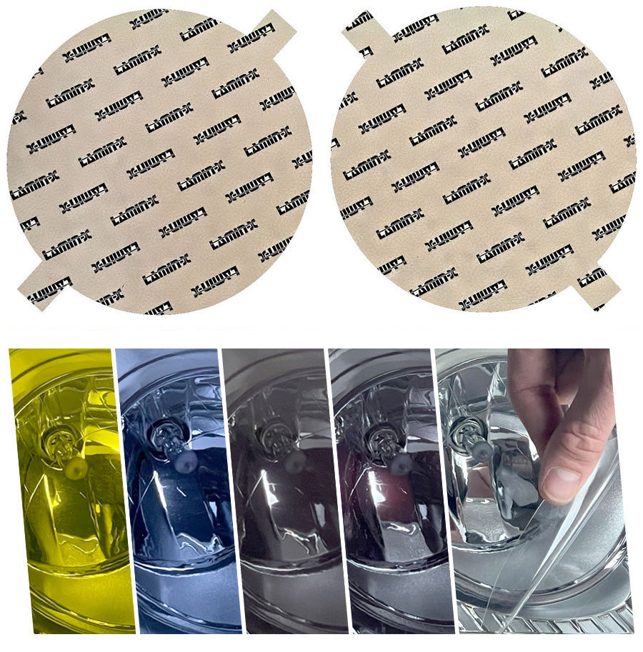 7" Round Sealed Beam EURO Light Covers