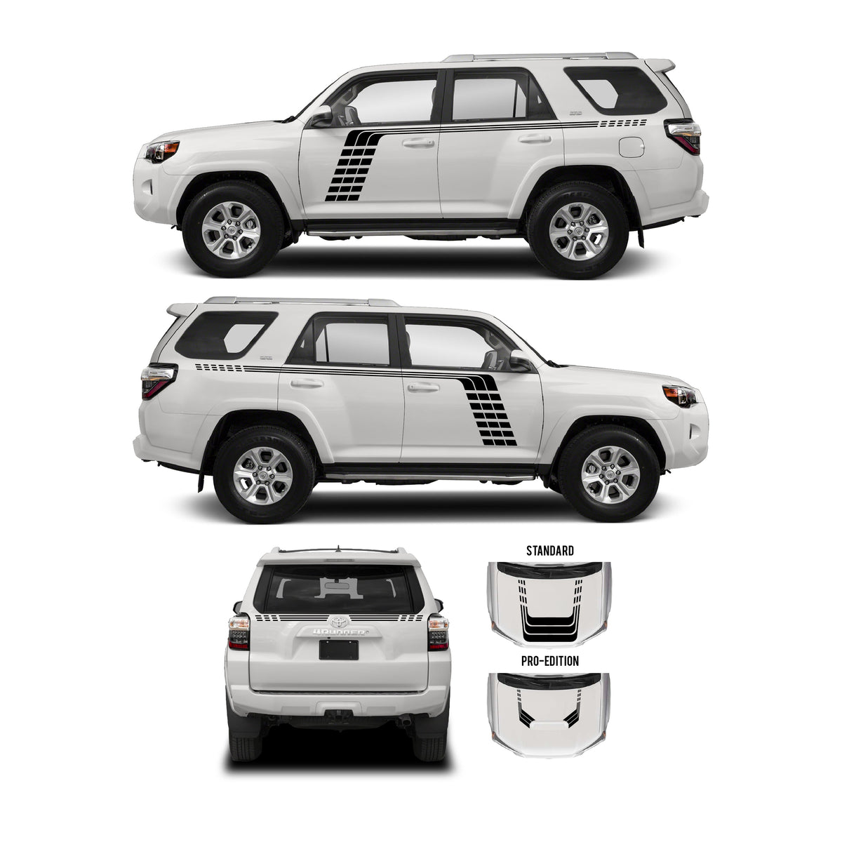 2010-2024 4Runner Checkered Stripe Kit