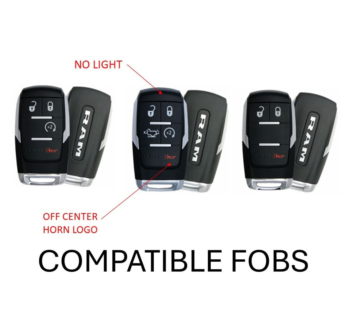 Injection Fob IF031 (2019-2024 RAM 2500) - GRAY