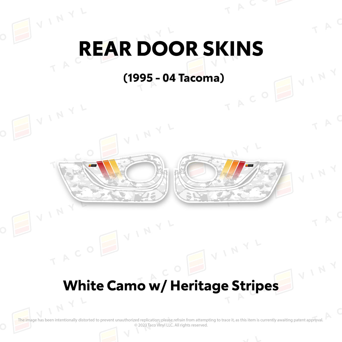 1995-04 Tacoma Door Skins (Lower Section)